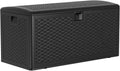 Garvee Black 99 Gallon Resin Deck Box