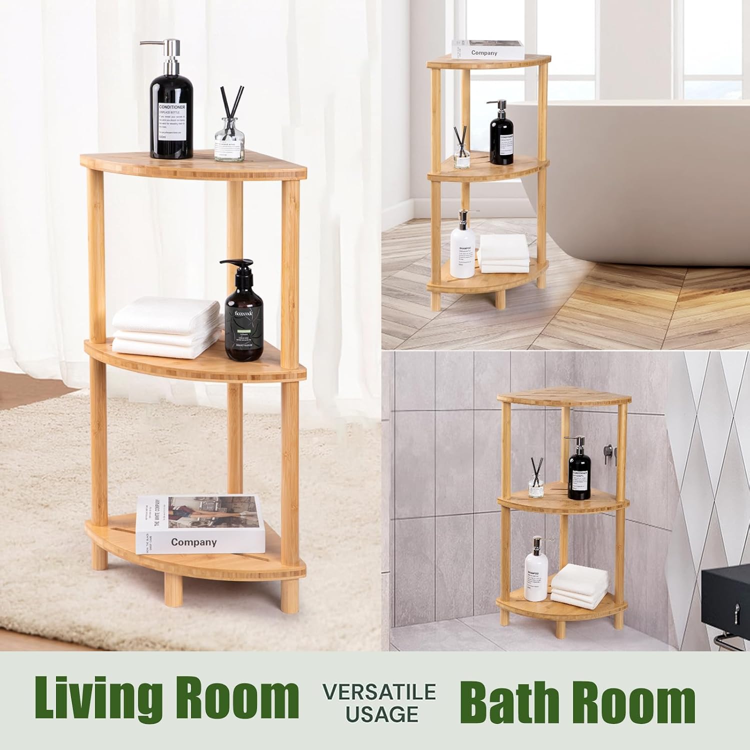 Freestanding Corner Shower Caddy