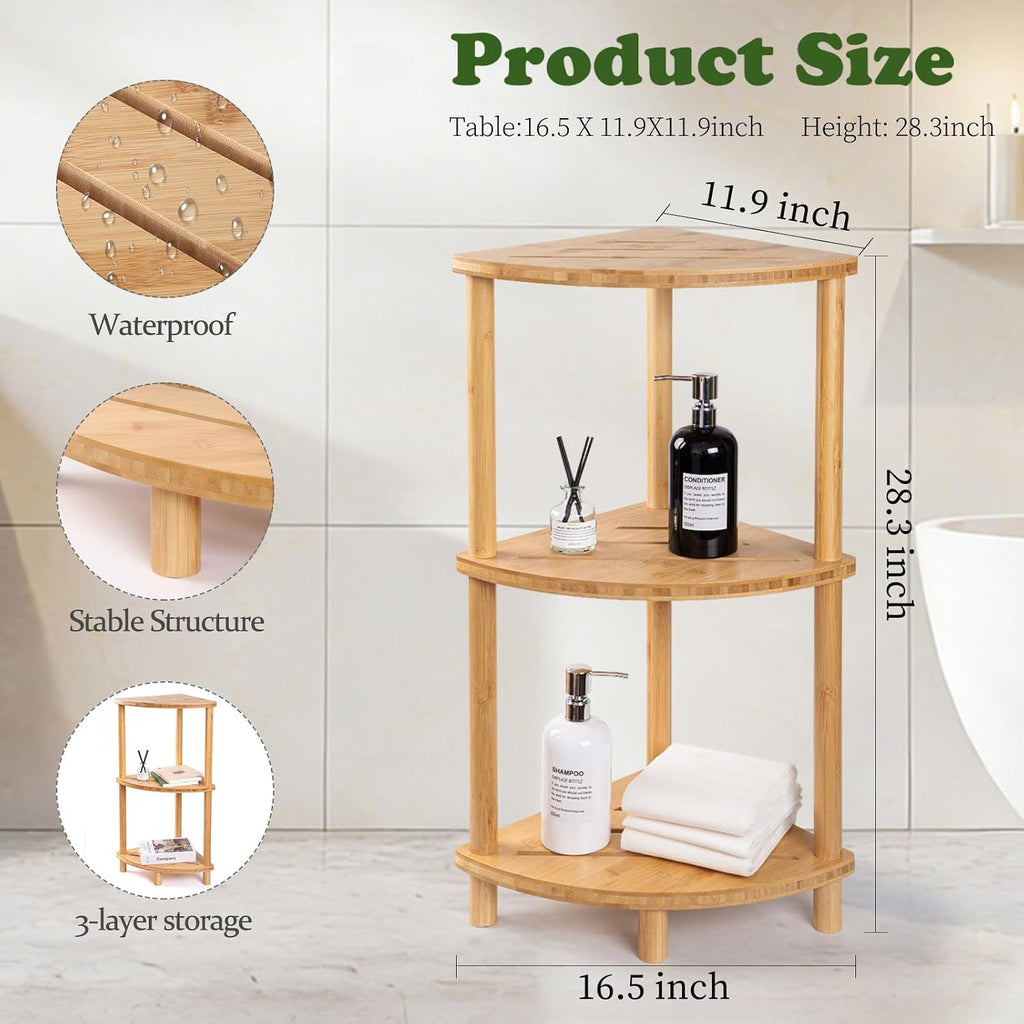 Freestanding Corner Shower Caddy