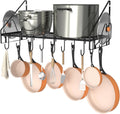 VyGrow 28 Inch Wall Mount Pot Rack