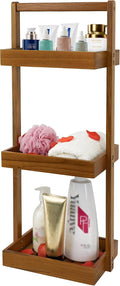 Utoplike Teak 3 Tier Corner Shower Caddy
