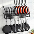 24.8" Wall Mount Pan Lid Rack