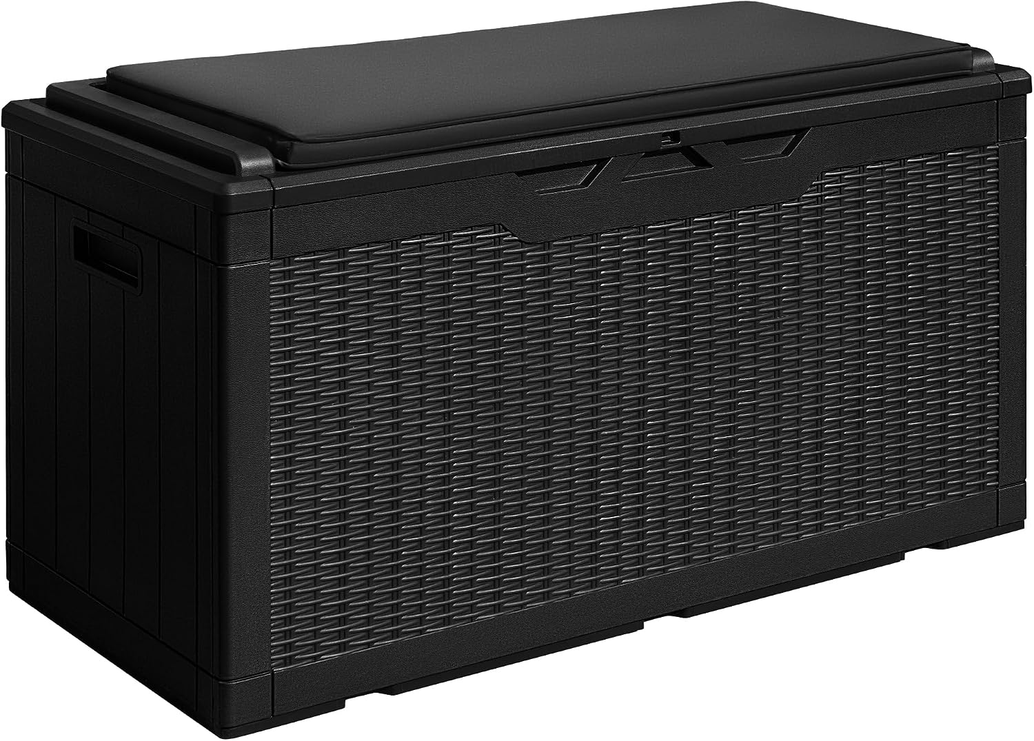 Devoko Black 100 Gallon Resin Deck Box