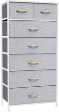 Crestlive Light Gray 7-Drawer Storage Tower